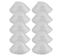 Kivivaka Paquete de 10 filtros antigrasa para campanas extractoras Sakura SCR - Filtro de hierro robusto para ventilación de cocina, 19,5 cm