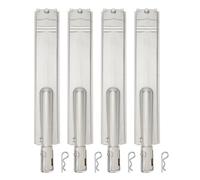 Kivivaka Quemador de parrilla de gas de acero inoxidable 304 resistente de 16 pulgadas LP 16516 26106 44305 calor uniforme