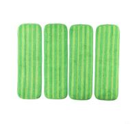 Kivivaka Recambios de almohadillas lavables para mopa Swiffer PowerMop de 13, 14, 15 pulgadas, cabezales de limpieza de microfibra reutilizables con bucle, para depurador de doble textura, suelos de