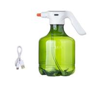 Kivivaka Regadera eléctrica para lata de 3 litros con spray ajustable, pulverizador recargable USB para plantas para interiores y exteriores, diseño ergonómico a prueba de fugas, azul claro, 3 L, azul