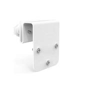 Kivivaka SoloCam S340 S330 E30 - Soporte de aleación de aluminio para canalones estilo K, vista elevada, color blanco