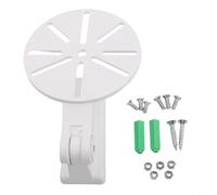 Kivivaka Soporte de pared para cámara IP para domo CCTV, seguridad interior y exterior, caja de conexiones de base de conducto de plástico (sin calcomanía)