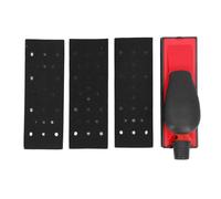 KJAOYU Bloque de lijado al vacío, bloque de lijado, lijadora manual, toma de aire variable, extracción de polvo, bloque de lijado para pulido automotriz, herramienta de lijadora manual versátil y