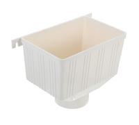 KJHBV Desviador de Agua de Canaleta de Pvc para Bajantes de Lluvia, Sistema Robusto y Plástico Beige para Villas, Reduce Limpieza y Mantenimiento