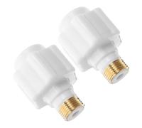KJHBV Separadores de Pared Antieléctricos 6,5x5,2x5,2cm Paquete de 2 Unidades Accesorios de Cobre Pbt sin Fugas, Aislamiento Hermético para Calentadores de Agua Eléctricos para Baño