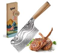 kjøk Premium Cuchillo de carnicero afilado 7cr hoja de acero 17cm dureza 58±2 HRC cuchillo de chef asiático con mango ergonómico de madera de olivo cuchillo de cocina profesional