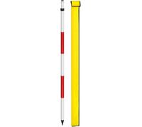 KJoBDwz Varilla de medición topográfica Varilla de prisma telescópica aluminio for construcción, varilla ajustable for topografía estación total con bolsa almacenamiento(200cm/78.74in)