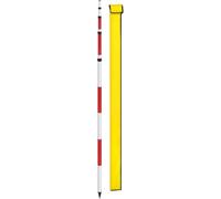 KJoBDwz Varilla de medición topográfica Varilla telescópica de aluminio for inspección prisma, varilla construcción ajustable for topografía estación total con bolsa almacenamiento(500cm/196.85in)