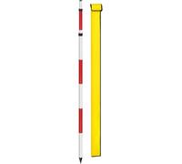 KJoBDwz Varilla de medición topográfica Varilla telescópica de aluminio for inspección prisma, varilla construcción ajustable for topografía estación total con bolsa almacenamiento(300cm/118.11in)