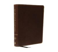 KJV, Journal the Word Bible, Bonded Leather, Brown, Red Letter Edition, Comfort Print: Reflect, Journal, or Create Art Next to Your Favorite Verses [Idioma Inglés]