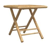 KKgypkn Mesa plegable para terraza de bambú - Mesa de jardín plegable de bambú natural como práctica muebles de jardín