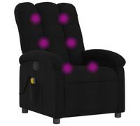 KKgypkn Sillón de relax manual con función reclinable y bolsillo lateral - Cómodo sillón de descanso con respaldo ajustable, ajuste manual y masaje vibratorio