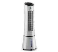 Klarstein Aire Acondicionado Portatil, Pinguino Enfriador Evaporativo 5 en 1 Casa con Humidificador, Ventilador, Ionizador y Modo Noche, Climatizador Portátil 6L, 45W, Aparato Aire Flujo 180m³/h