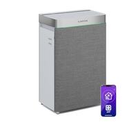 Klarstein AireLux Purificador de Aire con Filtro HEPA - Filtro de Carbón Activado, CADR 400 m³/h, Control WiFi, Silencioso, UV-C, Para Habitaciones Hasta 40 m², Depósito 6.2L