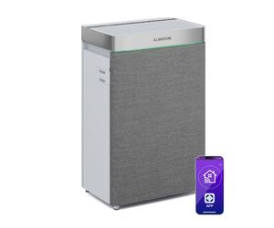 Klarstein AireLux Smart, purificador de aire y humidificador 2 en 1, CADR 400 m³/h, gris