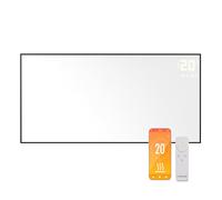 Klarstein Radiador Electrico Bajo Consumo Infrarrojos, Estufa Pared 770W, App y WiFi, Detección Ventana Abierta, Temporizador, Emisor Termico, Radiadores Bajo Consumo Electricos sin CO2