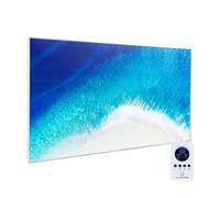 Klarstein Radiador Infrarrojos Pared Potencia, 600W, Placa Calor Bajo Consumo Sin CO2, Panel Radiante Bajo Consumo, Infrarrojos Calefaccion, Calefactores Infrarojos Panel Radiante Pared