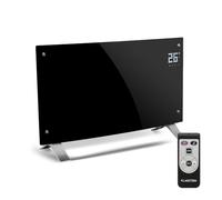 Klarstein Radiadores Bajo Consumo Electricos para Casa, Estufa Electrica de 2000W con Patas de Aluminio, Radiador Electrico Silencioso, Portátil y Delgado, Estufas con Panel para Pared y Termostato
