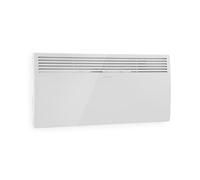 Klarstein Radiadores Bajo Consumo Electricos para Casa, Estufa Electrica de 2000W, Patas de Aluminio, Radiador Electrico Silencioso, Detección Ventanas Abiertas, Estufas Panel para Pared y Termostato