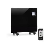 Klarstein Radiadores Electricos para Casa, Estufa Electrica de 2000W con Ruedas, Radiador Electrico Silencioso, Portátil y Delgado, Estufas con Panel para Pared, Pantalla y Termostato