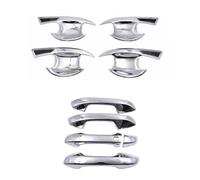 KLAUER Manija De Puerta Coche Embellecedores Adhesivos Para Manijas De Puerta Para Kia Para Forte K3 Para Cerato BD 2019-2023(B 4 bowl 1 Button)