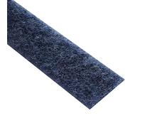KLEBESHOP24 Cinta de bucle para coser, cinta de flojelo, loop tape, sin adhesivo/azul marino, 20 mm x 3 m