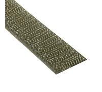 KLEBESHOP24 Cinta de gancho autoadhesiva, hook tape, cinta macho, color, ancho, longitud a elegir/verde oliva, 20 mm x 3 m