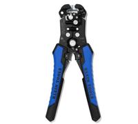 Klein Tools 11061 | Pelacables autoajustable 0,2-1 mm² | Cabeza autoajustable | Tope regulable | Rueda de tensión | Cortador integrado | 21 cm