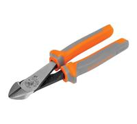 Klein Tools 2288RINS Klein Tools 2288RINS - Alicates de corte diagonal aislados, diseño de alto apalancamiento, cuchillos endurecidos por inducción, 8 pulgadas