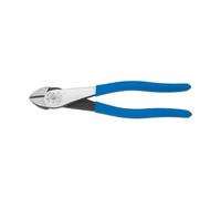 Klein Tools Alicates D2000-28, fabricados en Estados Unidos, los alicates de corte diagonal con cabeza en ángulo son resistentes para cortar ACSR, tornillos, clavos, la mayoría de cables endurecidos,