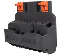 Klein Tools BC501S S-Hook Módulo de almacenamiento de herramientas duras, 18 compartimentos, magnéticos, ganchos en S opcionales, módulo seguro a cubos de utilidad aérea
