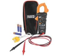 Klein Tools CL390 | Pinza amperimétrica digital AC/DC auto-rango hasta 400 A | Pantalla LCD de alta visibilidad | Detección de tensión sin contacto