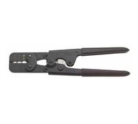 Klein Tools Crimpadora aislada T1715, fabricada en Estados Unidos, trinquete de ciclo completo, terminales aislados en cables 22-16, 16-14, 12-10