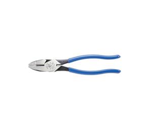 Klein Tools D2000-9NE - Alicates de corte lateral, fabricados en Estados Unidos, corte ACSR, tornillos, clavos, alambre duro, alicates eléctricos de 9 pulgadas