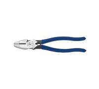 Klein Tools D213-9NETH Lineman - Alicates de sujeción de rosca atornillada, fabricados en Estados Unidos, diseño aerodinámico de alto apalancamiento con punta redondeada y mandíbula moleteada, 9
