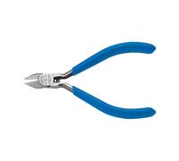 Klein Tools D230-4C Midget - Alicates de corte diagonal (4 pulgadas, níquel, cinta), D259-4C