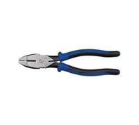 Klein Tools J20017NE - Alicates de lineman resistentes con diseño de alto apalancamiento, asas cómodas y mandíbulas moleteadas, 7 pulgadas