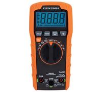 Klein Tools MM420 | Multímetro digital TRMS auto-rango 600 V con temperatura | Mide tensión, corriente, resistencia y más