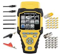Klein Tools VDV501-770 | Probador De Cables Scout Pro Max Con Juego De Mando A Distancia | Prueba Y Medida Datos Telefonia Y Coaxial | Longitud Hasta 610 M | Memoria Y Pantalla Retroiluminada
