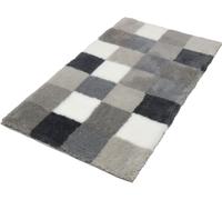 Kleine Wolke Caro alfombrilla para baño 105x60 cm rectangular gris 5426179382