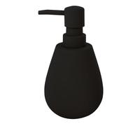 Kleine Wolke Dispensador de Jabón, Resina, Negro, Länge Breite 8,8 x Höhe 15,7 cm
