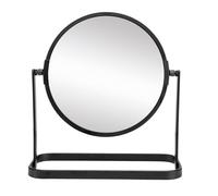 Kleine Wolke Framework espejo cosmético 17.5x19.5 cm redondo negro 8042926886