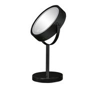 Kleine Wolke LED Mirror espejo cosmético 17.5x29.5 cm redondo con iluminación negro 5887926886
