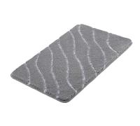 Kleine Wolke Tram alfombrilla para baño 140x80 cm rectangular gris 9189901657