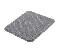 Kleine Wolke Tram alfombrilla para baño 65x55 cm rectangular gris 9189901539