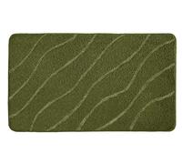 Kleine Wolke Tram alfombrilla para baño 100x60 cm rectangular verde 9189612360