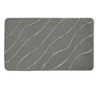 Kleine Wolke Tram alfombrilla para baño 140x80 cm rectangular gris 9189901657