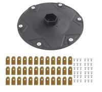 KLHYTGFA For B97A-Replacement Kit de Disco 6 Cuchillas for A1 Pro, A2 Mova 600, Kit, 1000 con 36 Piezas Repuesto for cortacésped