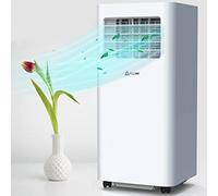 KLIM K9000 - Aire Acondicionado Portátil 3 en 1 - AC Portátil de 9000 BTU - Función Deshumidificador, Ventilador y Modo Refrigeración - Climatizador Portatil - Blanco