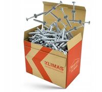 KLIMAS SMK Tacos de clavo con cuello cilíndrico (5 x 40-200 unidades)